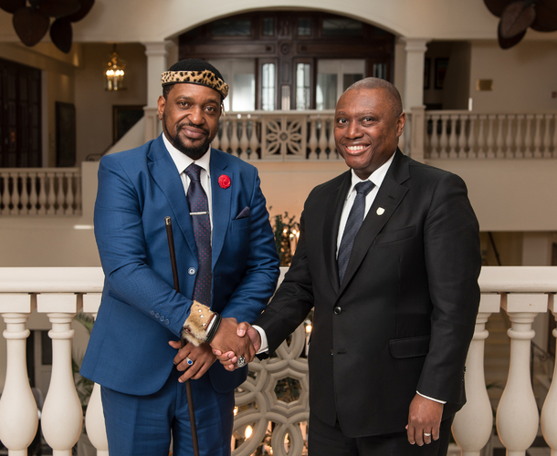 Sim Tshabalala meets King Misuzulu to strengthen KwaZulu-Natal partnership